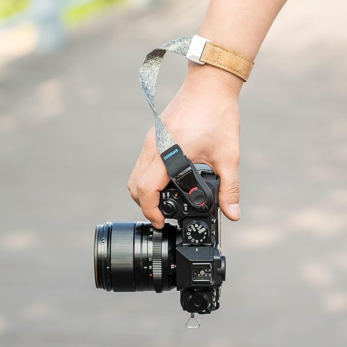 mecizox Camera Wrist Strap, Camera Hand Straps for Photographers, Adjustable Quick Release for DSLR SLR