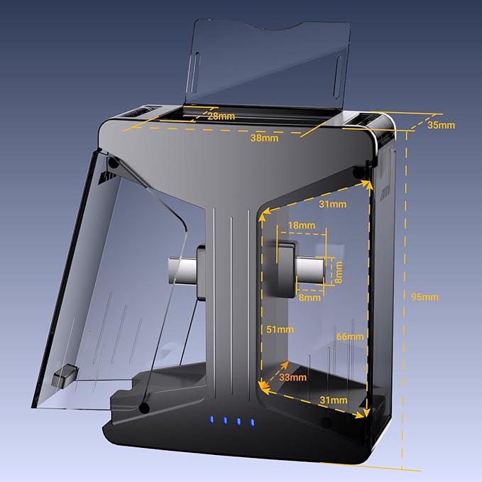 2 Pack Wireless Mini Lavalier Lapel Microphone for iPhone 15,16,Android Phone w/ Case - 65ft Cordless Clip on Dual Mics with Noise Reduction 6H Working Time for Video Recording Vlogging, YouTube