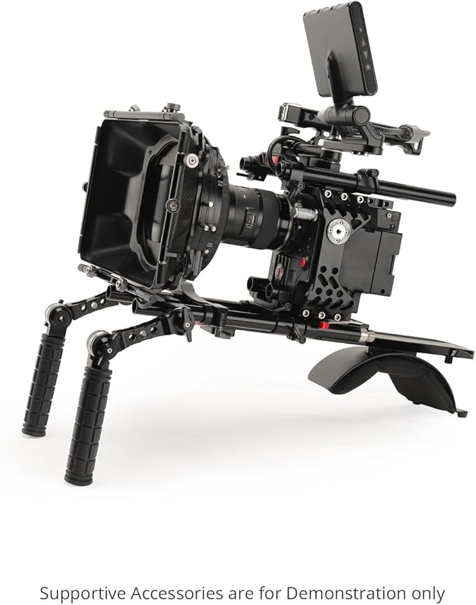CAMTREE Hunt Universal 19mm/15mm Rosette Handle Set for DSLR & Video Camera Shoulder Mount Rigs. (CH-1915-RH)