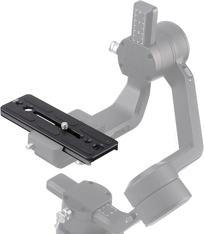 FocusFoto Quick Release Plate 115mm for DJI Ronin SC Gimbal Stabilizer Camera Arca-Swiss Standard Tripod Ballhead (PU115)