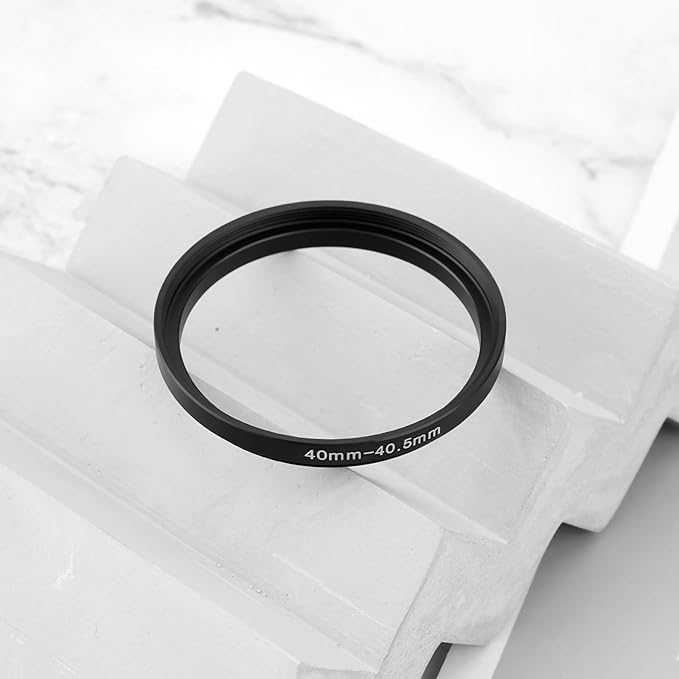 ECSiNG 1PC 40mm-40.5mm Step up Filter Ring 40mm Male to 40.5mm Female Lens Adapter Easy Lens Conversion for Using Filters Across Different Lens Sizes