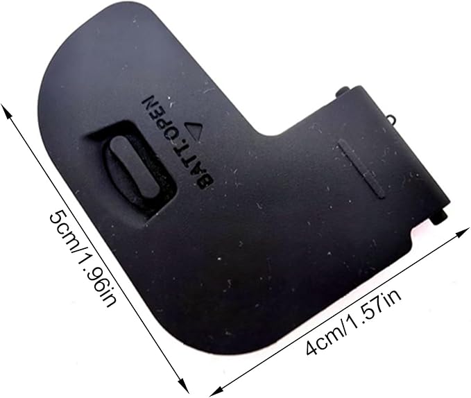 Shockproof Battery Compartment Cover Housing Anti Scratch for Camera Lightweight ABS Construction Water Design Battery Cover