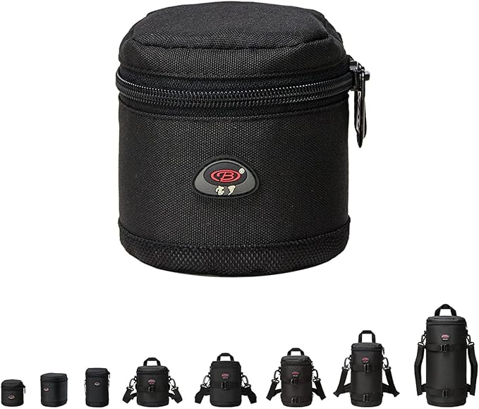 BPAULL Camera Lens Case DSLR Camera Lens Bag Fits for Camera Lens
