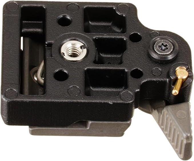 Manfrotto 323 RC2 Rapid Connect Tripod Adapter with 200PL-14 Quick Release Plate - Replaces 3299-Black
