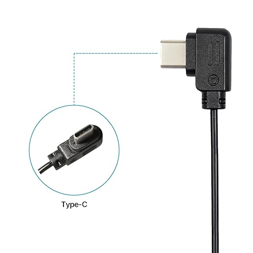 Camera Shutter Release Cable USB-C to TRS2.5mm for DJI Ronin-SC/RS2/RSC2/RS3/RS3 Pro/PS3 Mini/RS4/RS4 Pro Stabilizer,for EOS 80D 70D 60D for Fuji X-H2S XT2 XT3 Camera RSS Upwards Control Cable 39CM