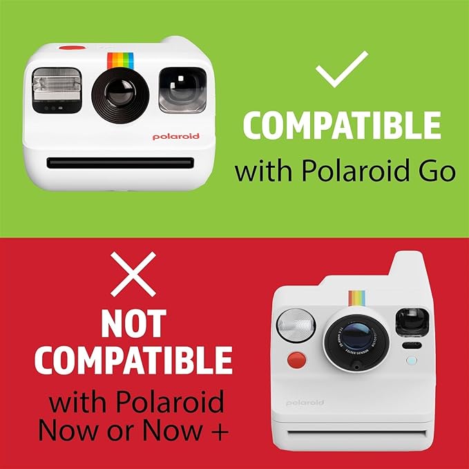 Polaroid GO Color Instant Film - Double Pack X2, Photo Album for Polaroid GO Film