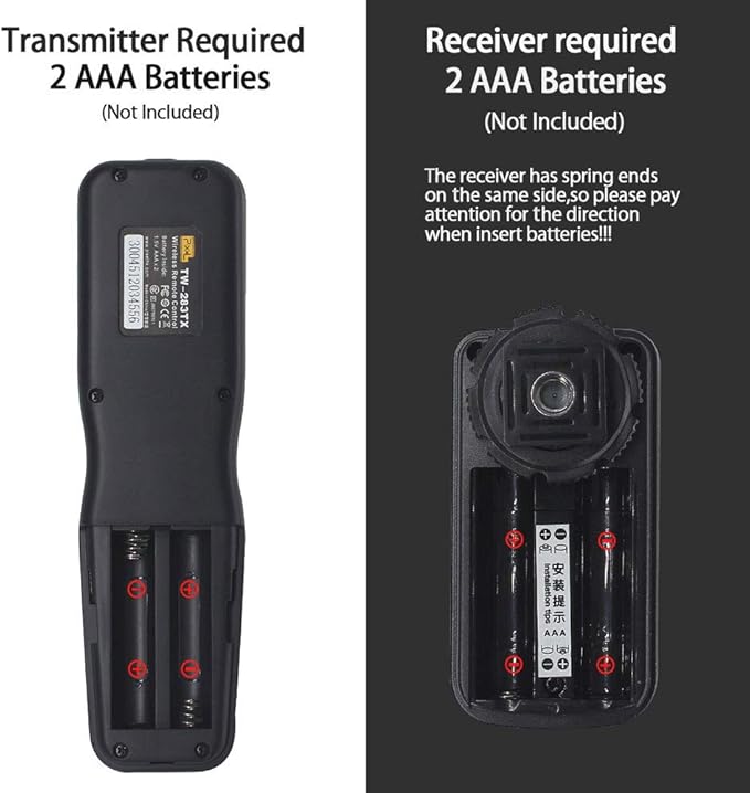 Pixel Wireless Shutter Release Cable Timer Remote Control TW-283 UC1 Compatible for Olympus Cameras