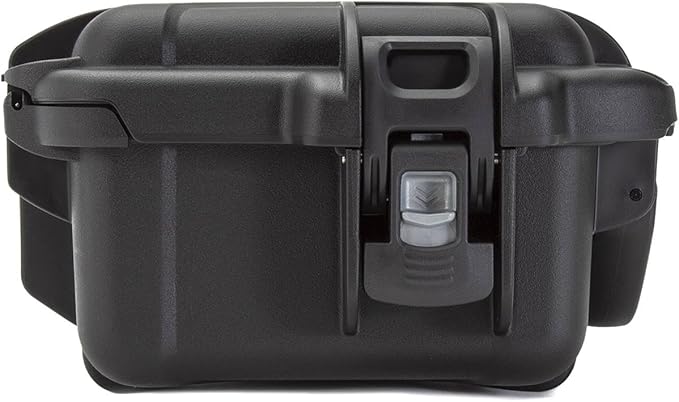 NANUK 905 Pro Waterproof Hard Case with 2-Pocket Lid Organizer and Padded Divider, Black