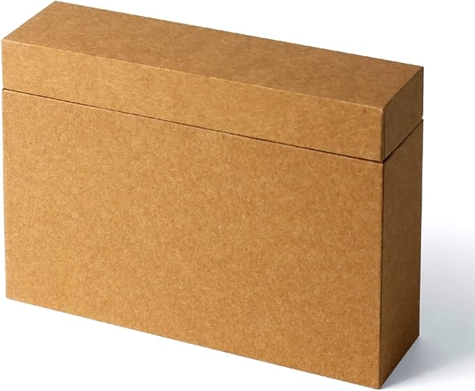 Aiuonenian Cardboard Photo Boxes 5x7 For Pictures, Family Photos Storage Box Set, Photo Album Box Archival For Couple Photos, Postcards Box (2 pack)