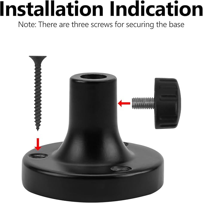 Geekria for Creators Microphone Table Flange Mount Adapter, Metal Table Mount Clamp with Adjustable Interface Aperture Compatible with TONOR T20, Aokeo AK-35, InnoGear Microphone Arm