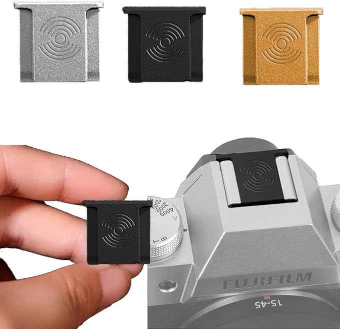 3PCS Camera Hot Shoe Dust Cover,Protective Cap for DSLR/SLR Cameras,Shielding Against dust and Moisture,Compatible with Nikon,Canon, Pentax, Fujifilm,Cold Shoe Cover,Photography /Camera Accessory