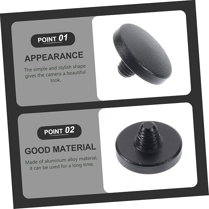 DOITOOL 3pcs Replacement Camera Shutter Release Button Concave Design for Enhanced Comfort and Control Compatible Camera Models Easy Installation and High Durability