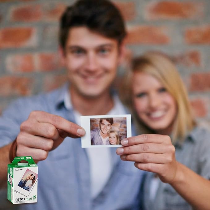 Fujifilm INSTAX Mini Instant Film (White) for Fujifilm Mini 8 & Mini 9 Cameras w/Microfiber Cloth by Quality (60)