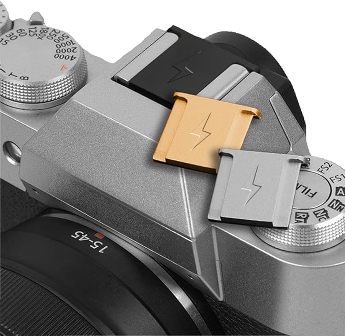 3PCS Camera Hot Shoe Dust Cover,Protective Cap for DSLR/SLR Cameras,Shielding Against dust and Moisture,Compatible with Nikon,Canon, Pentax, Fujifilm,Cold Shoe Cover,Photography /Camera Accessory