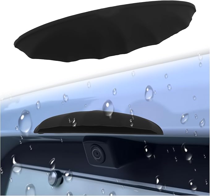Car Rear View Camera Protection Cover,Wider Back Up Camera Rain Guard for Clarity of Image,Non-Destructive Backup Cameras Rain Shield as Car Modification Accessories