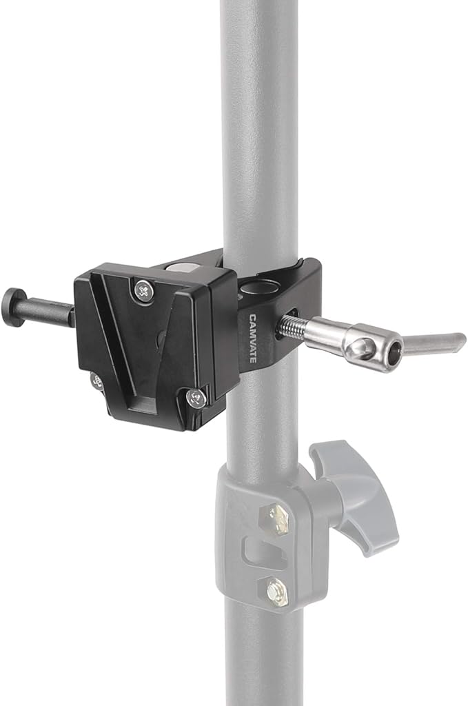CAMVATE Universal Magic Arm + Super Crab Clamp + Camera Baseplate Extension Long Cheese Plate