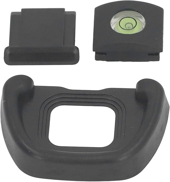 Eyepiece Eyecup Eye Cup, DK 31 Viewfinder Eyepiece Eyepiece + Level + Hot Shoe Cover 3 in 1 Set for Camera Viewfinder Microsingle Goggles