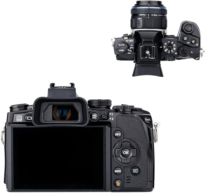 Eyecup Eyepiece Viewfinder for Olympus OM-D E-M1 Mark II & E-M1 Replace Olympus EP-13 EP-12 Eye Cup
