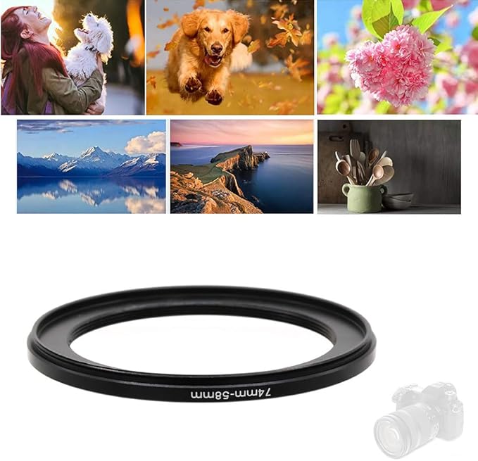 30.5-37/42/43/46/49/58mm Step Up & Step Down Rings Adapter for Lens and Filter 30.5-37 Filter Adapter Ring 30.5mm Lens to 37mm Filters