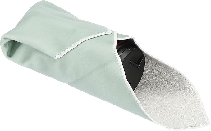 PATIKIL Camera Protective Wrap, 17.7" x 17.7" Lens Protector Wrapper Magic Self-Adhesive Camera Wrap for Camera Lens DSLR Phone Laptop, Green