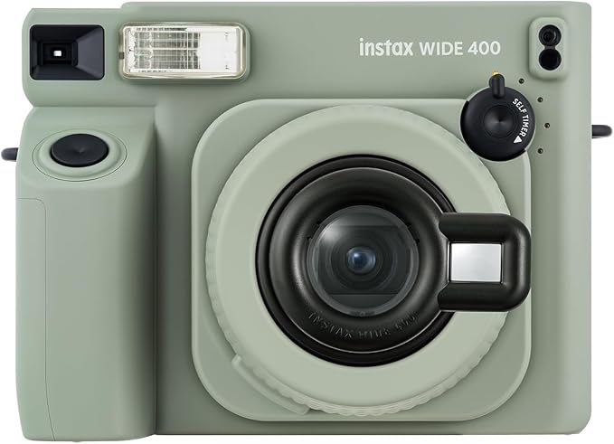 Fujifilm INSTAX Wide 400 Instant Camera - Sage Green (Camera w/ 4 Wide Twin Packs)
