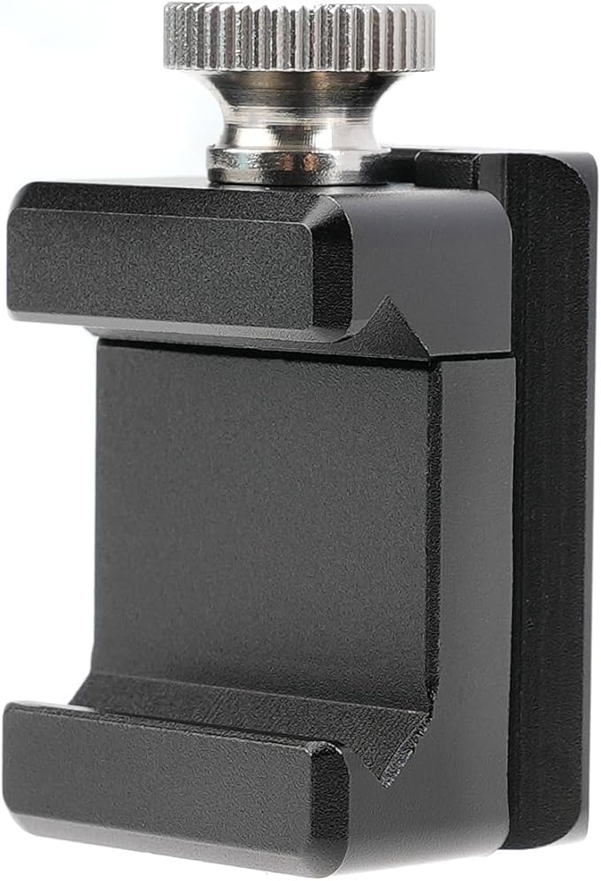 FocusFoto Quick Release NATO Clamp with 1/4" Threaded, 3/8" ARRI Locating Hole for NATO Rail Silder Camera Cage Stabilizers, Compatible with DJI Ronin RSC2, RS3, RS3 Pro, RS3 Mini, RS4, RS4 Pro Gimbal