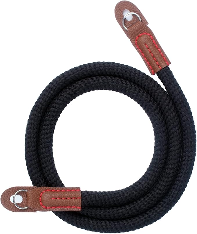 Camera Strap,Soft Rope Camera Neck Strap, Shoulder Strap for DSLR SLR Mirrorless Camera with Round Hole Interface 100cm