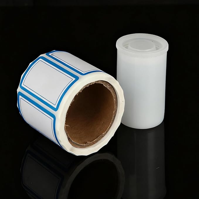 LANIAKEA 200PCS Plastic Film Canisters with Lids 32 mm Empty Camera Reel Containers Storing of Small Personal and Household Items, Pills, Film, Keys, Coins, Art Beads