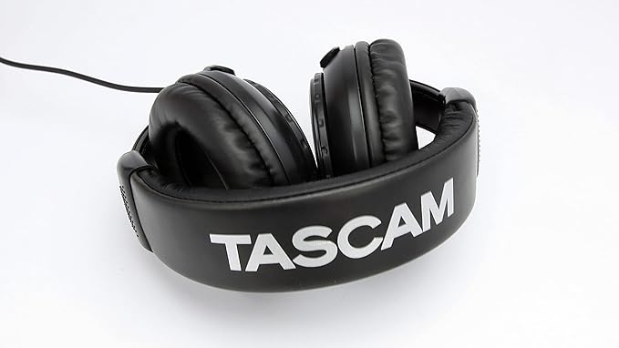 TASCAM US-16x08 Audio Interface and Studio Headphones Bundle
