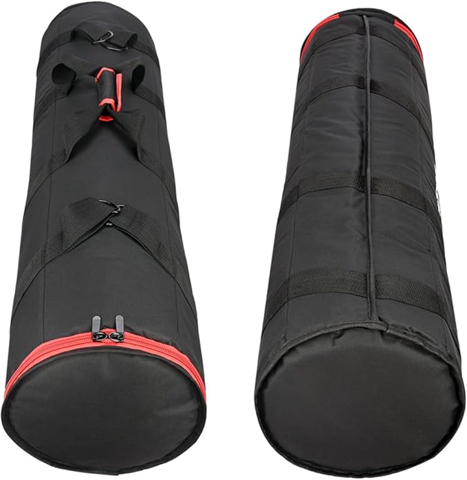 MagicLine Tripod Case, 31.5x7 in Heavy Duty Tripod Bag with Shoulder Strap and Handle, All Padded Carrying Case with 4 Inner Compartments for Speaker Stand, Monopod,Light Stands