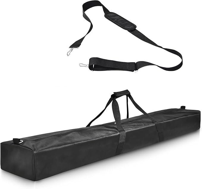 48in Heavy Duty Tripod Bag with Adjustable Padded Shoulder Strap and Handle, Carrying Case for Speaker, Mic, Light Stand and Photography Studio Equipment