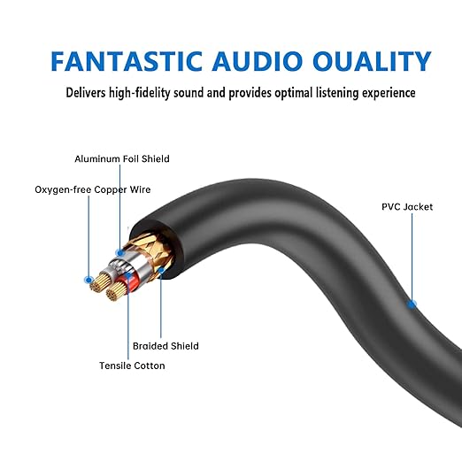 2 Pack, 10 FT XLR Male to Female Cable Professional Balanced Microphone Lead XLR Male to Female Cables, Extension Mic Cable Cord