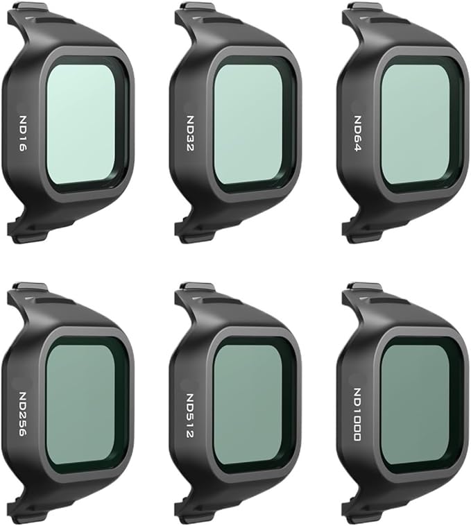 Drones All Day 6 Pack ND Filters Include ND16/32/64/256/512/ND1000 Filter For Mini 5 Pro Drone Camera Accessories