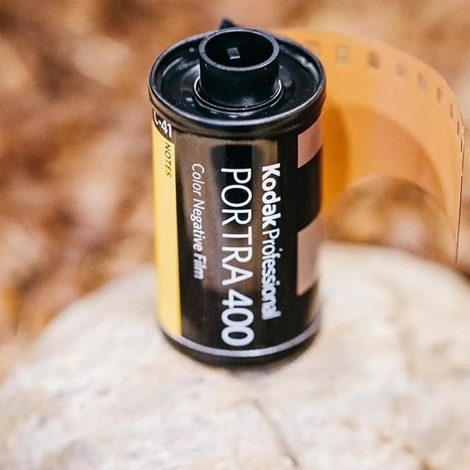 Kodak Portra 400 Film - 2 Pack of 36exp Rolls for 35mm Cameras with balveli Premium Microfiber Cloth