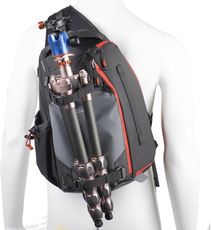 MindShift Think Tank PhotoCross 13 Sling Bag for DSLR and Mirrorless Camera, 11 Liters (Orange Ember)