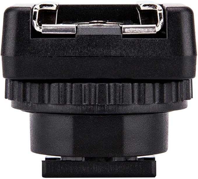 JJC Microphone & LED Light Cold Shoe Adapter Converter for Sony FDR-AX53 AX43 AX45 AX33 AX60 AX100 AX700 HDR-CX675 CX680 CX900 CX400E CX510E CX610E and More Sony Camcorder with Multi Interface Shoe