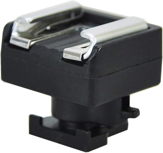 JJC MSA-1 Mini Advanced Hot Shoe to Universal Shoe Adapter for Canon Vixia HF M30HF M300 HF M31 HF M32 HF S10 HF S100 HF S11 HF S20 HF S200 HF S21 HF20 HF200 HF21 HF G20 HF G30