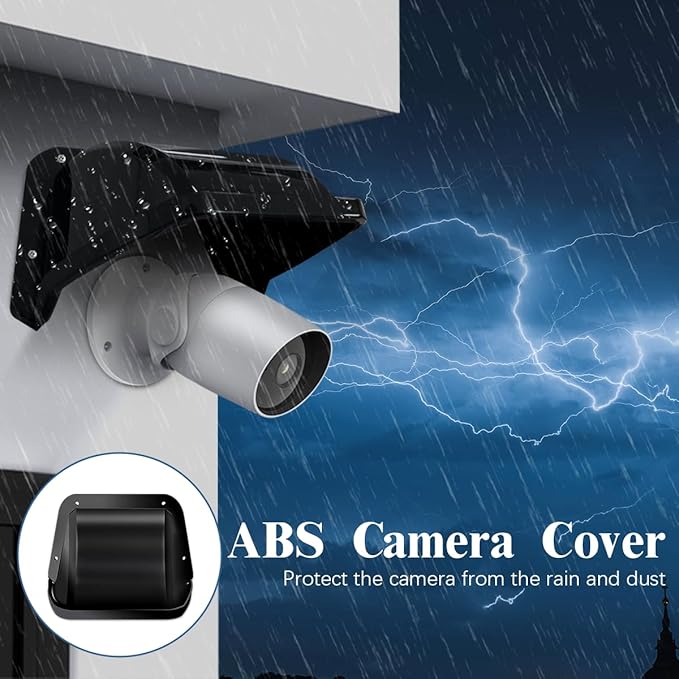 Universal Security Camera Sun Rain Cover Shield Cover Shield for Surveillance Camara Protective Roof for Dome/Bullet Outdoor Camera