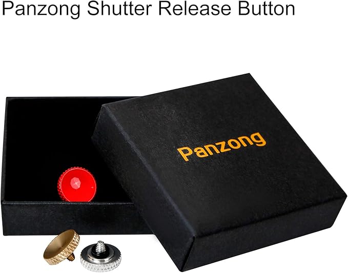 Soft Shutter Release Button, High-end Pure Copper Camera Shutter Button (3 Pack)