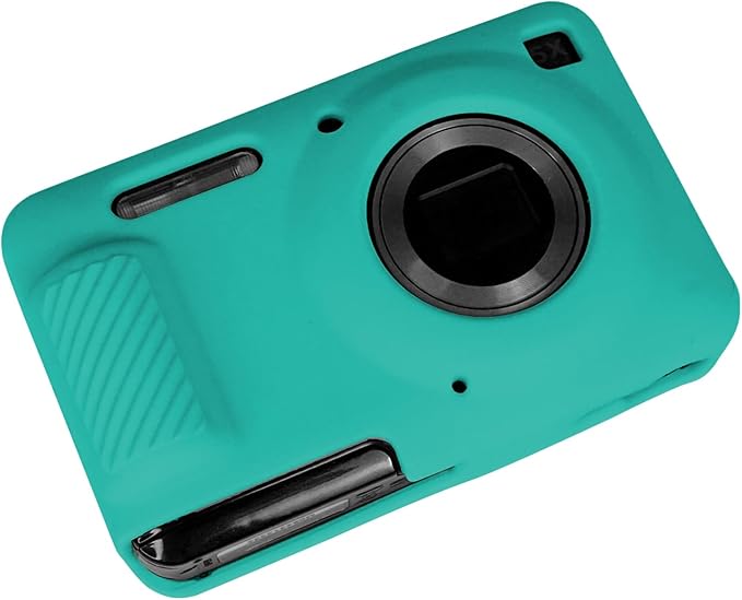 Easy Hood Camera Case for Kodak PIXPRO FZ55, Soft Silicone Cover Anti-Scratch Slim Fit FZ55 DSLR Camera Sleeve Body Skin Travel Protective Case, Green