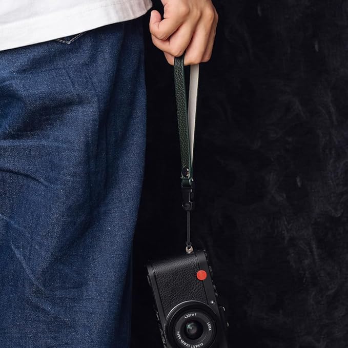 DBZZ Vintage Minimalist Leather Camera Neck Shoulder Strap For Ricoh GRIII GR3X GRIV For Leica X1 For Fuji X-half