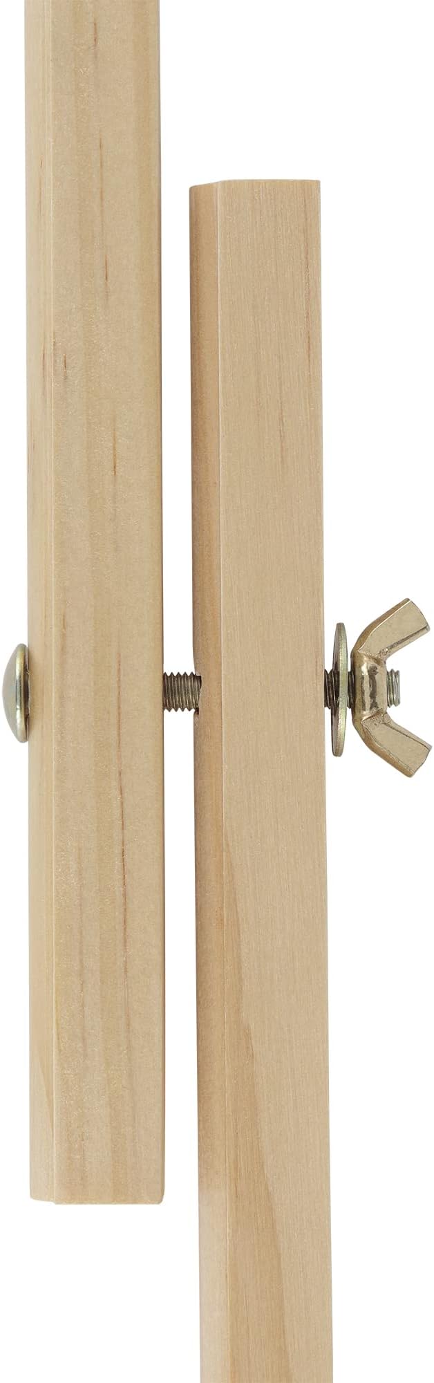 Creative Mark Lightweight Easel Stand for Art Display - Versatile Welcome Sign Stand, Wood Easel Stand for Indoor/Outdoor Use, Sturdy Construction with Non-Skid Feet - Ideal for Photos, Foam Boards