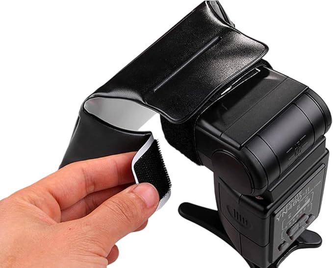 Universally Flashing Reflector Diffuser for DSLR Cameras Soften Bright Light Enhances Photo Portable Accessory DSLR Camera Softbox Diffuser
