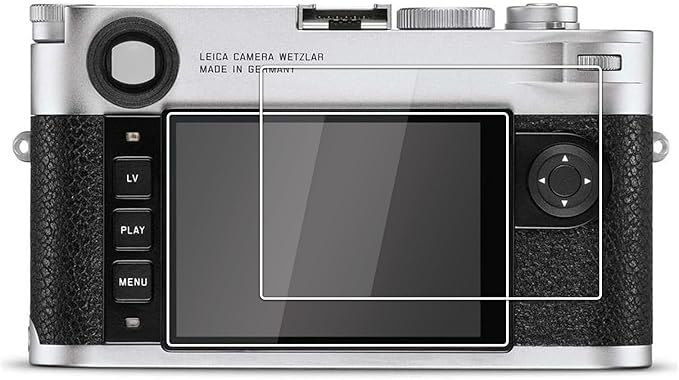 kinokoo Screen Protector for Leica M10 M10-P Camera, 0.25mm 9H Hardness Tempered Glass Film Crystal Clear Film for Leica M10 - Bubble-free/Anti-scratch(2 pack)