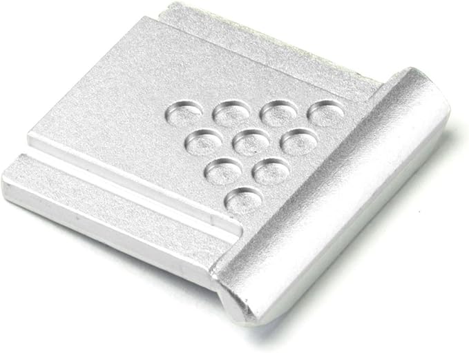 Metal Universal Hot Shoe Cover for Camera, Silver