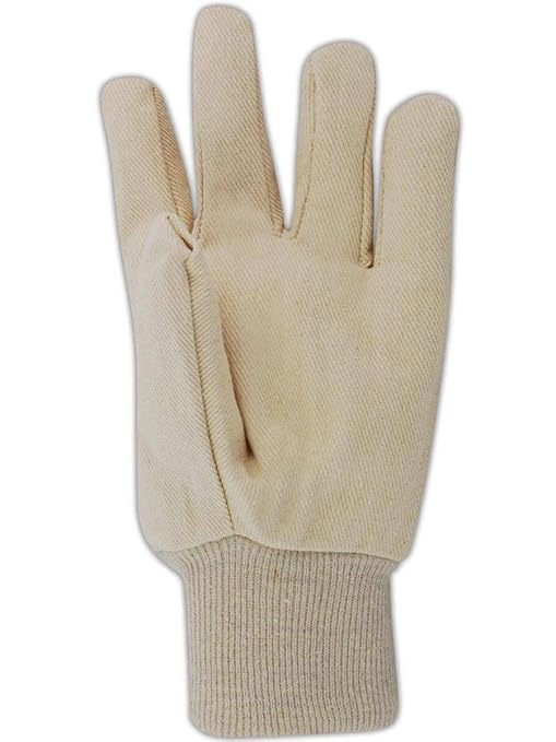 MAGID T103C MultiMaster T103 10 oz. Clute Pattern Wing Thumb Canvas Gloves, Ladies (Fits Medium), Natural , Ladies (Fits Medium) (Pack of 12)