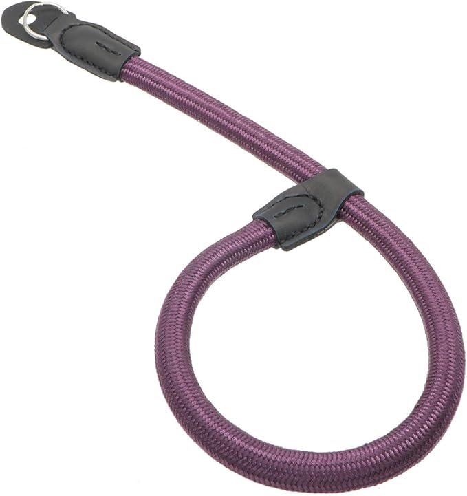 HITHUT Adjustable Rope Camera Wrist Strap Hand Strap for SLR DSLR Digital Mirrorless Cameras Purple
