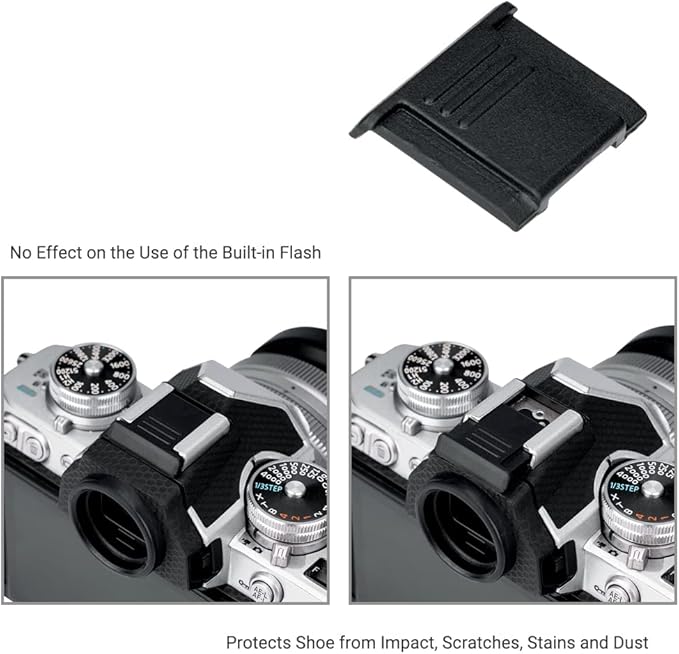 2Pack Camera and Flash Hot Shoe Cover Cap for Nikon Speedlite SB-910 SB-900 SB-700 SB-500 SB-5000 on Nikon D850 D810 D780 D750 D7500 D7200 D5600 D5300 D3500 D3400 Coolpix P1000 P950 Camera