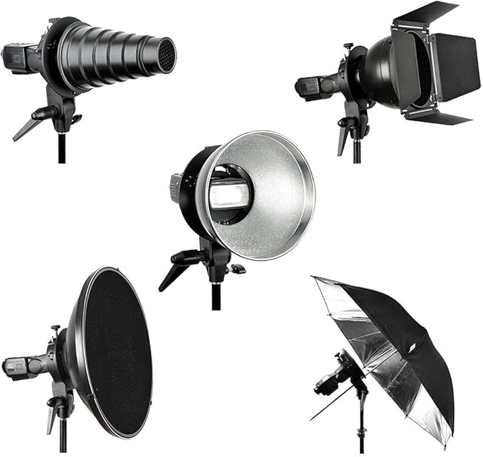 Godox S Type Bracket Bowens Mount Holder for Speedlite Flash Snoot Softbox Beauty Dish Reflector Umbrella