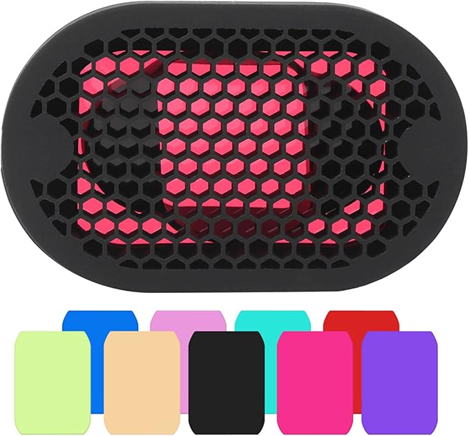 Kukyller Flash Diffuser, Universal Light Filter Kit Gel Filter Set 9 Set Accessory for Camera